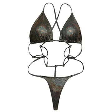 YIMISAN Sexy One Piece Sling Bikini for Summer Fun