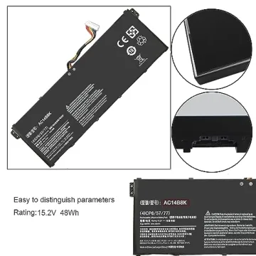 Reliable Gomarty AC14B8K Battery for Acer Nitro 5