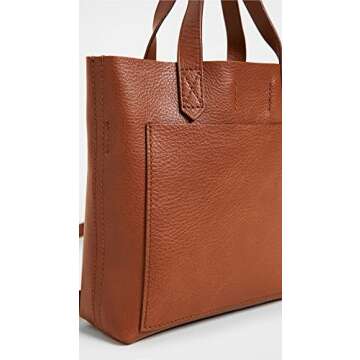 Madewell Women's The Small Transport Crossbody, English Saddle, Tan, Brown, One Size