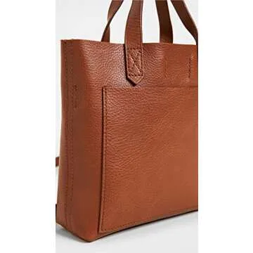 Madewell Women's The Small Transport Crossbody, English Saddle, Tan, Brown, One Size