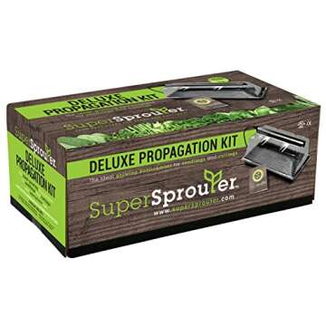 Super Sprouter Deluxe Propagation Kit for Seed Starting