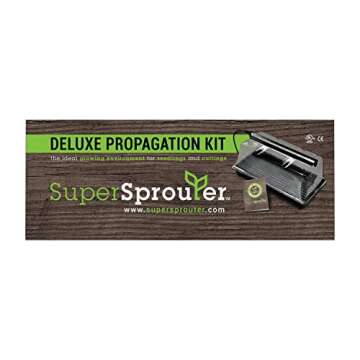 Super Sprouter Deluxe Propagation Kit for Seed Starting
