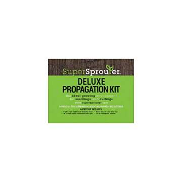 Super Sprouter Deluxe Propagation Kit for Seed Starting