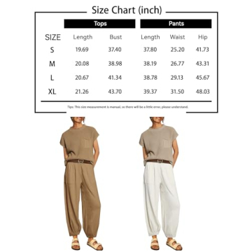 LILLUSORY Chic Women's Lounge Wear Set for Spring 2025