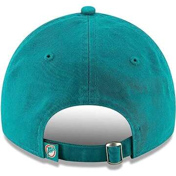 New Era NFL Core Classic 9TWENTY Adjustable Hat Cap One Size Fits All (Miami Dolphins Historic Logo)