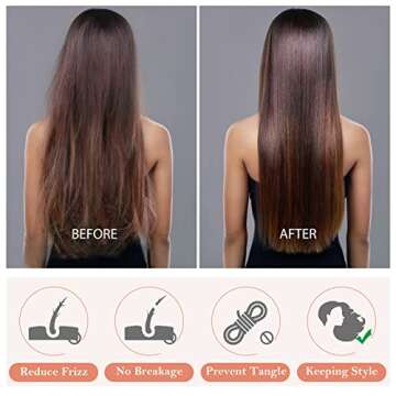 3Pcs Bonnet for Sleeping, Extra Satin Silk Bonnet for Sleeping Women with Tie Band for Curly Hair Jumbo Bonnet Braids