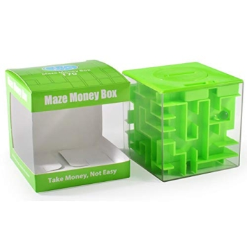 Trekbest Money Maze Puzzle Box - Fun & Unique Gift Holder for All Ages