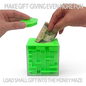Trekbest Money Maze Puzzle Box for Unique Gifts