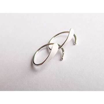 Choose Your Comfortable Handmade Sleeper Hoop Earrings