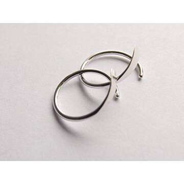 Choose Your Comfortable Handmade Sleeper Hoop Earrings