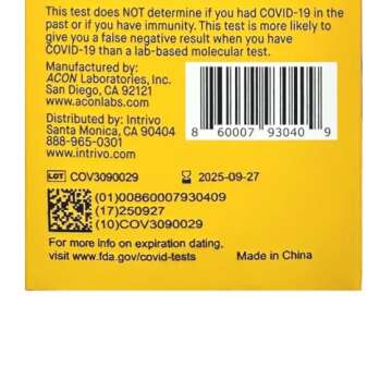On/Go One Rapid COVID-19 Self-Test Kit with Test-to-Treat App, 1 Pack, 1 Test Total, 15-Minute Results, FDA EUA Authorized, Easy to Use at Home, Fast and Accurate. Effective for Testing JN.1