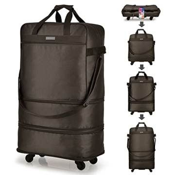 Hanke Expandable Foldable Luggage Bag – Lightweight & Durable Suitcase