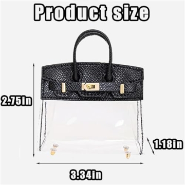 Charming GTZTYZ Mini Handbag Keychain for Stylish Women