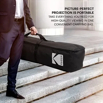 Kodak 150” Dual Projector Screen for Indoor & Outdoor Movies