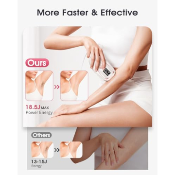 Home IPL Hair Removal Device with Cooling for Effortless Skin