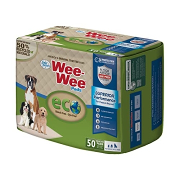 Eco-Friendly Wee-Wee Pads for Pet Training and Housebreaking