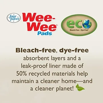 Eco-Friendly Wee-Wee Pads for Pet Training and Housebreaking