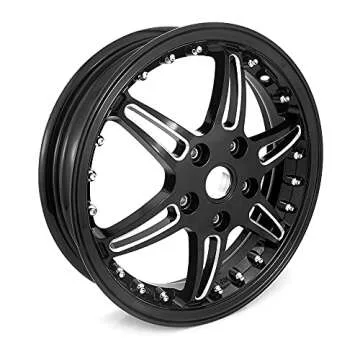 HEINMO Motorcycle Modified Tire Wheel Hubs Rims Kit CNC Aluminum Sprint Wheels Boss Parts For Sprint Primavera 50 150 Sprint150 GTS GTE GTV 125 200 250 300 (For GTS/GTE/GTV Series)