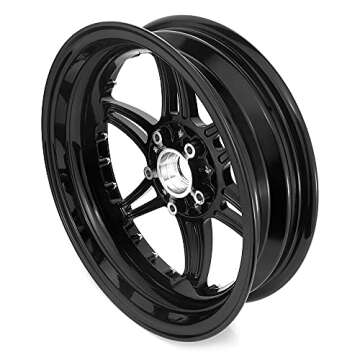 HEINMO Motorcycle Modified Tire Wheel Hubs Rims Kit CNC Aluminum Sprint Wheels Boss Parts For Sprint Primavera 50 150 Sprint150 GTS GTE GTV 125 200 250 300 (For GTS/GTE/GTV Series)