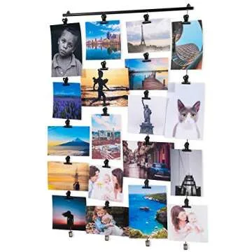 YouHaveSpace 2 Pack Hanging Display with Clips