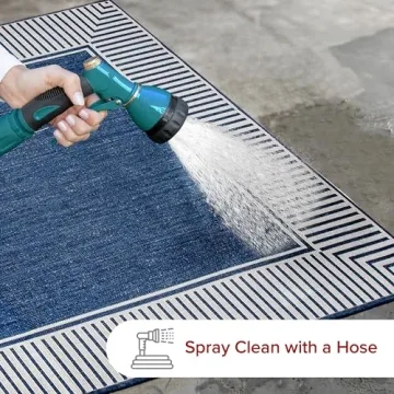 nuLOOM 7x9 Outdoor Area Rug, Durable & Stylish Design