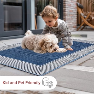 nuLOOM 7x9 Outdoor Area Rug, Durable & Stylish Design