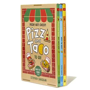 Pizza and Taco To Go! 3-Book Boxed Set: Books 1-3 (A Graphic Novel Boxed Set)