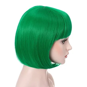 Affordable Onedor 10" Bob Wig for Cosplay and Parties