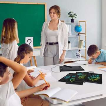 Tinlade 12 Pack LCD Writing Tablets for Kids Learning