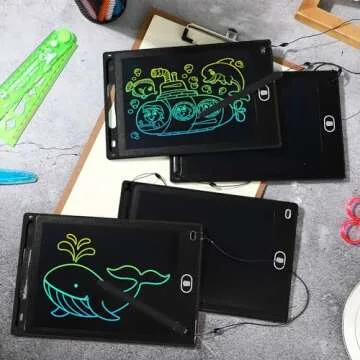 Tinlade 12 Pack LCD Writing Tablets for Kids Learning