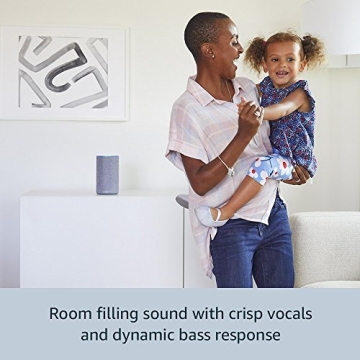 Certified Refurbished Echo 2nd Gen Smart Speaker with Alexa