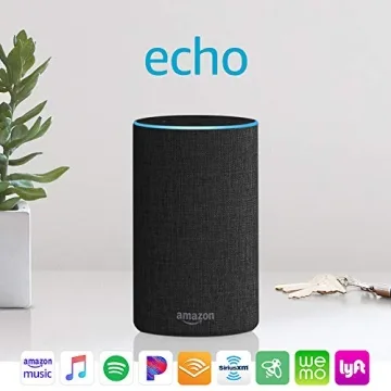 Certified Refurbished Echo 2nd Gen Smart Speaker with Alexa
