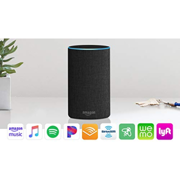 Certified Refurbished Echo 2nd Gen Smart Speaker with Alexa