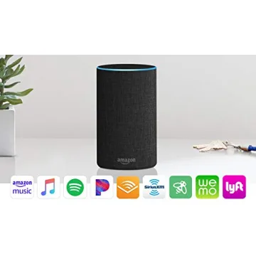 Certified Refurbished Echo 2nd Gen Smart Speaker with Alexa