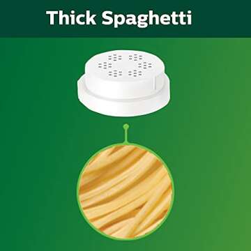 Philips Kitchen Appliances Philips Avance Collection 4-in 1 Angel Hair, Pappardelle, Thick spaghetti...