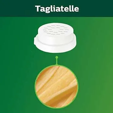 Philips Kitchen Appliances Philips Avance Collection 4-in 1 Angel Hair, Pappardelle, Thick spaghetti & Tagliatelli, One size, Easy Clean, Perfect Texture and Taste, White (HR2404/05)