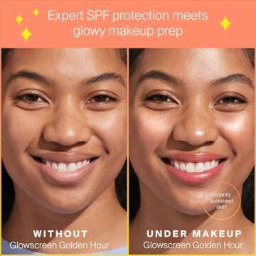 Supergoop! Glowscreen SPF 40, Golden Hour (Bronze Glow) - 1.7 fl oz - Glowy Primer + Broad Spectrum Sunscreen - Helps Filter Blue Light - Boosts Hydration + Hyaluronic Acid, Vitamin B5 & Niacinamide