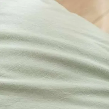 BESTOUCH Cal King Duvet Cover 100% Washed Cotton Luxury Set