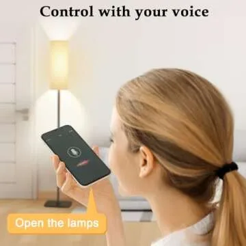 Stylish ATAEFR Floor Lamp with Smart Features and Remote