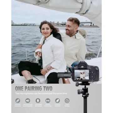 Wireless Lavalier Microphone for iPhone & Android