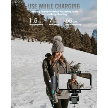 Wireless Lavalier Microphone for iPhone & Android