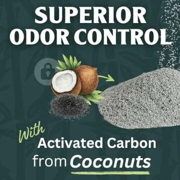 Sprinkle & Sweep Cat Litter Deodorizer - Non Toxic & Effective