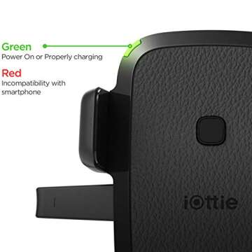 iOttie Easy One Touch Qi Fast Charge Car Mount Kit