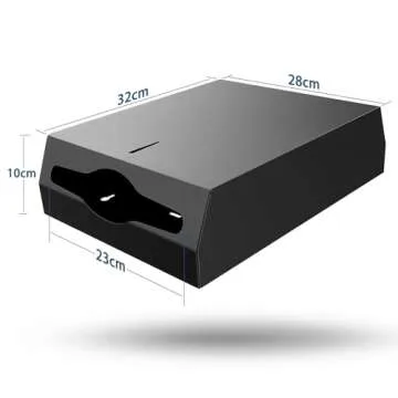 Paper Towel Dispenser Wall Mount with Key Lock, Commercial Hand Towel Dispenser C-fold/Multi-fold/Tri-fold Paper Towel Holder for Bathroom Restroom, Stainless Steel (Matte Black)