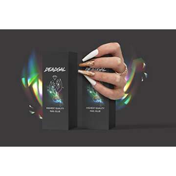 DEADGAL Professional Nail Glue for Superior Adhesive Strength