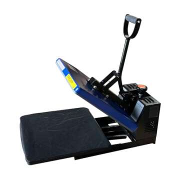 Fancierstudio Heat Press 15X15 Sublimation Rhinestone Heat Press T-Shirt Heat Press New Model FS15x15A YB