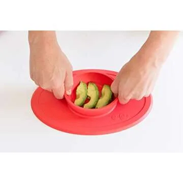 ezpz Tiny Bowl Sage - Silicone Suction Bowl for Infants