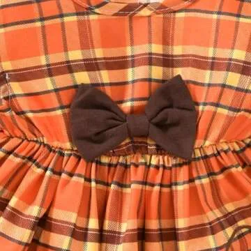 Cute Baby Girl Easter Dress 4pcs with Cardigan Set