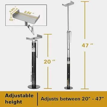 WEIZE Heavy Duty Slide Out Support with 5000lb Capacity