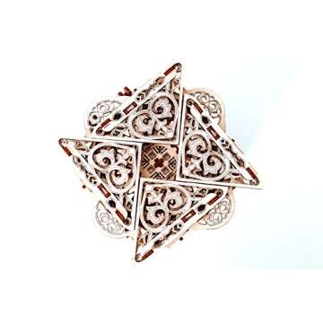 Wooden.City 3D Wooden Puzzle Mechanical Model for Adults and Teens, Mystery Box, DIY Kit for Self-Assembly, No Glue Required